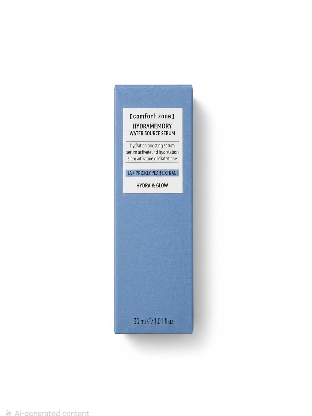 Comfort Zone Hydramemory Water Source Serum — Light Blue Packaging